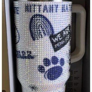 Penn State Nittany Lions 46oz Bling Tumbler | Stainless Steel | NEW in Box